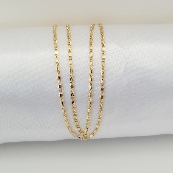 Red Evil Eye Women's Necklace Set. 14K Gold Plated - Picture 5 of 6